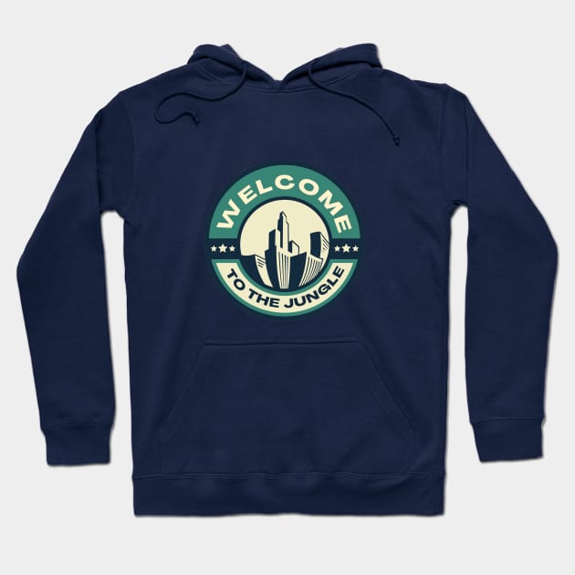 Jungle Skyline Hoodie by Upper East Side